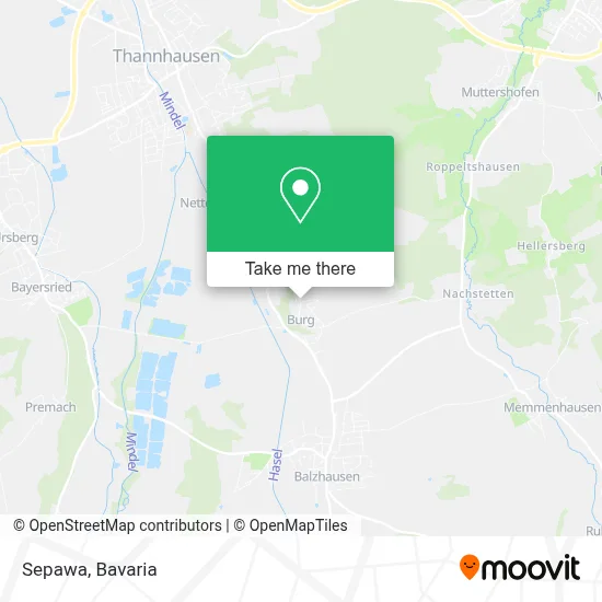 Sepawa map