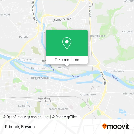 Primark map