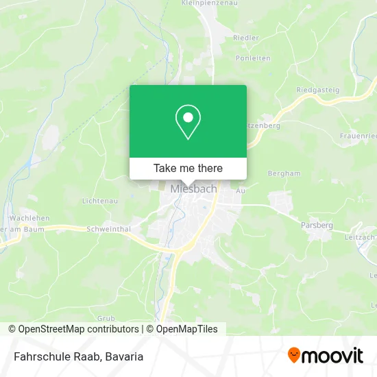 Fahrschule Raab map