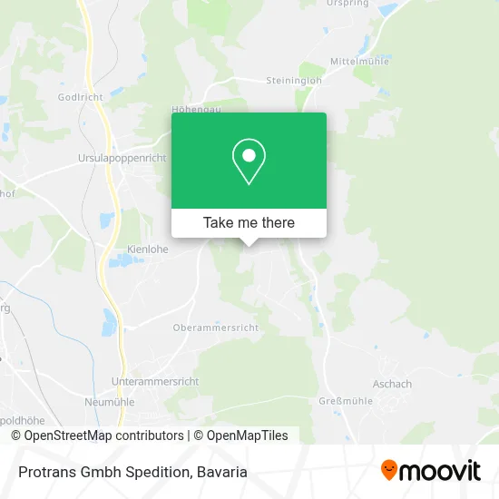 Protrans Gmbh Spedition map