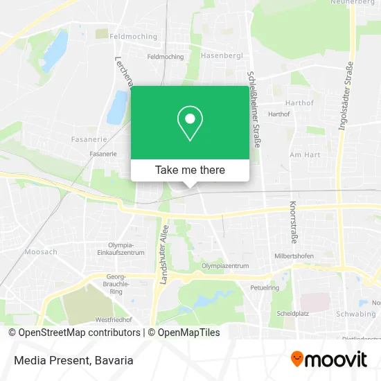 Media Present map