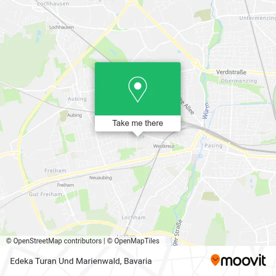 Edeka Turan Und Marienwald map