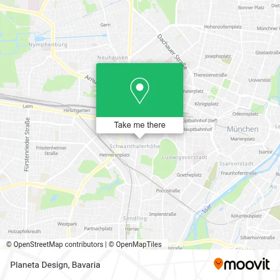 Planeta Design map