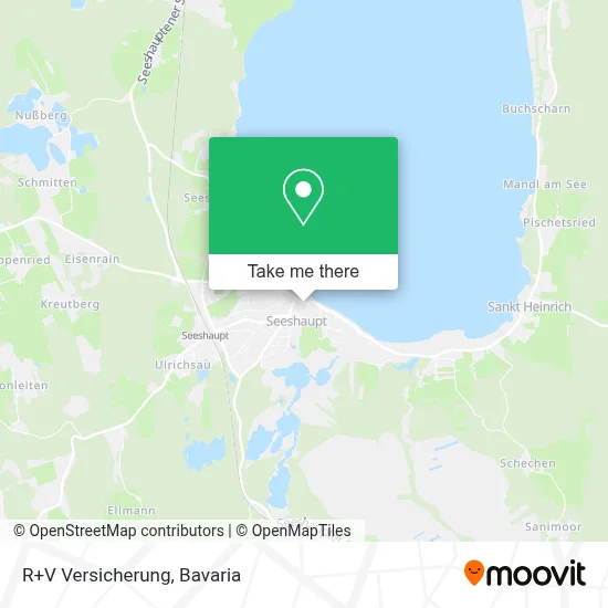R+V Versicherung map