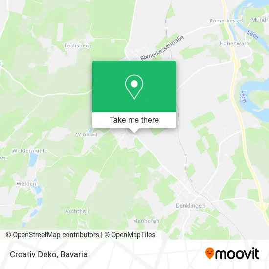 Creativ Deko map