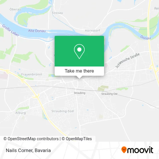 Nails Corner map