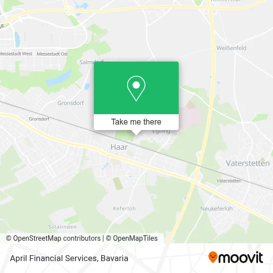 April Financial Services map