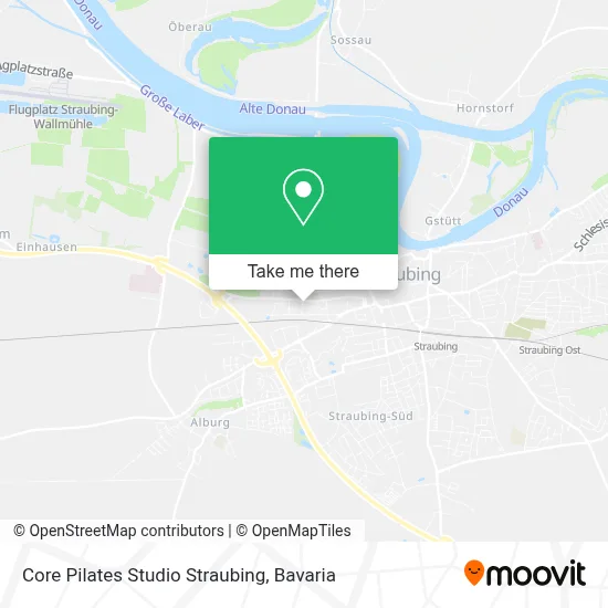 Core Pilates Studio Straubing map
