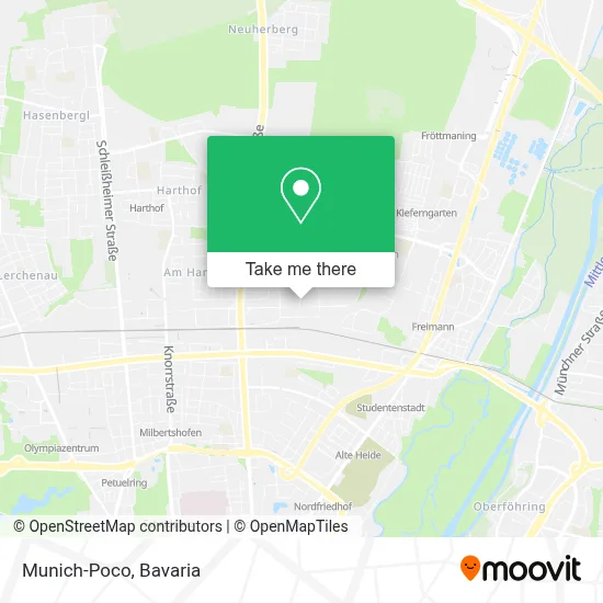 Munich-Poco map