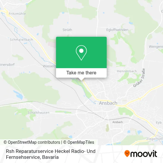 Rsh Reparaturservice Heckel Radio- Und Fernsehservice map