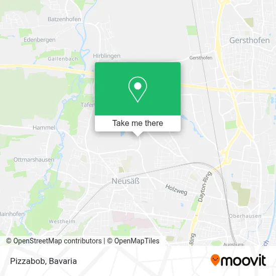 Pizzabob map