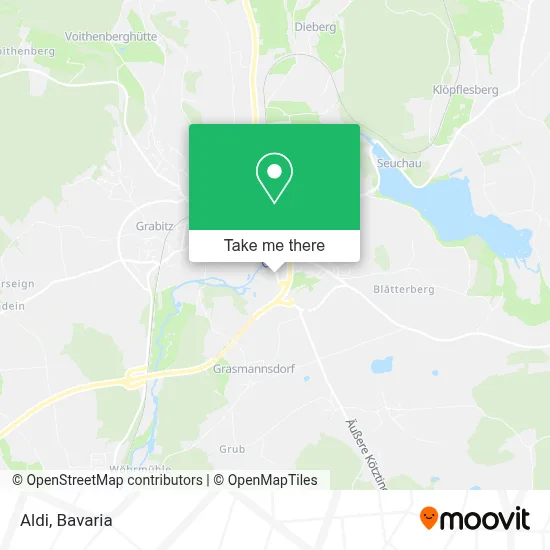 Aldi map