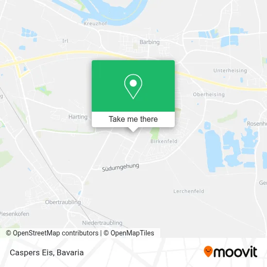Caspers Eis map