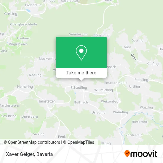 Xaver Geiger map