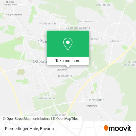 Riemerlinger Haie map