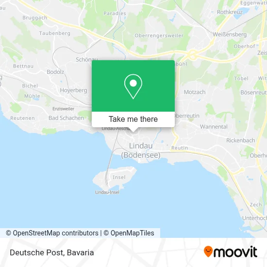 Deutsche Post map