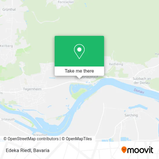 Edeka Riedl map