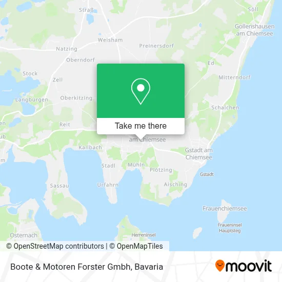 Boote & Motoren Forster Gmbh map