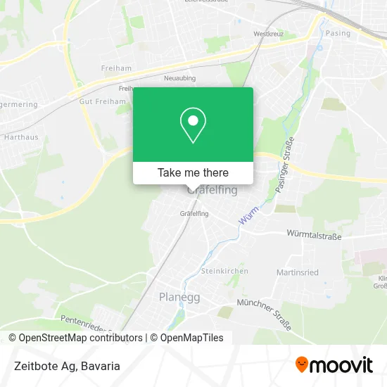 Zeitbote Ag map