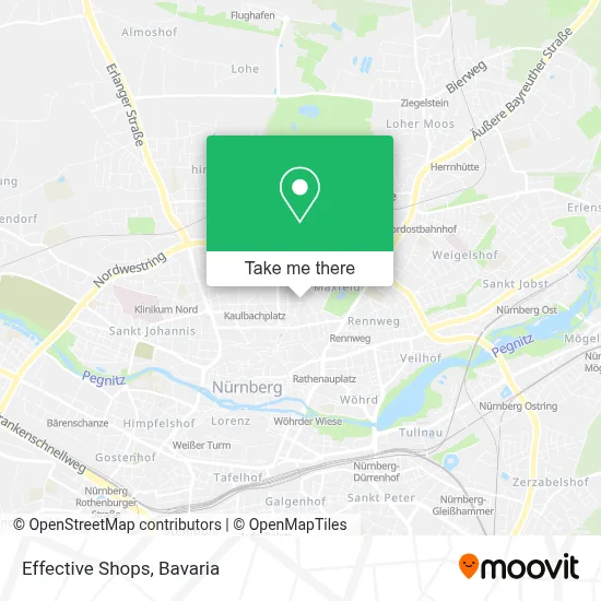 Effective Shops map