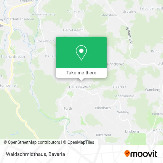 Waldschmidthaus map