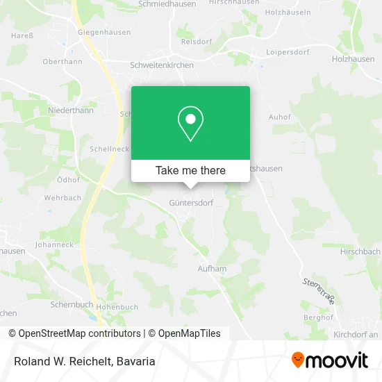 Roland W. Reichelt map