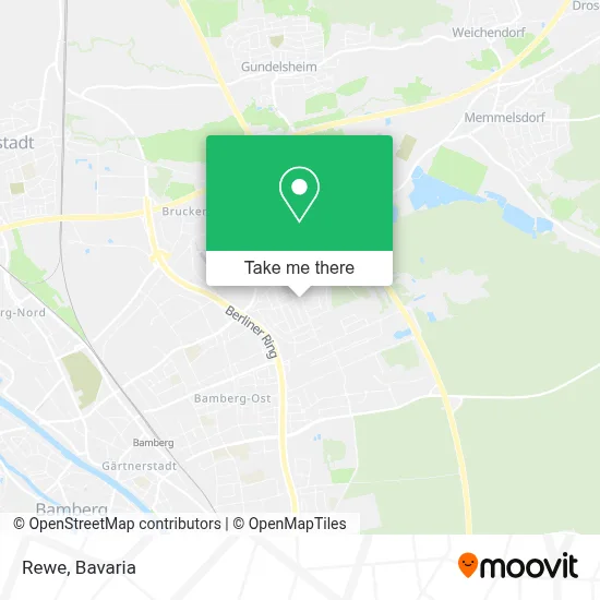 Rewe map