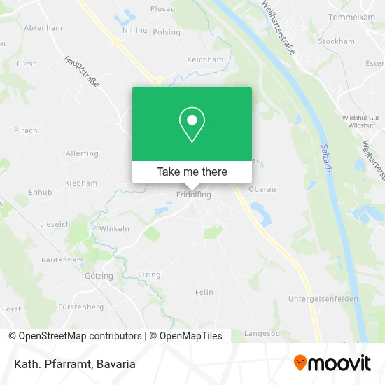 Kath. Pfarramt map