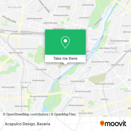 Acapulco Design map