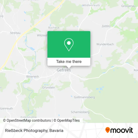 Rießbeck Photography map