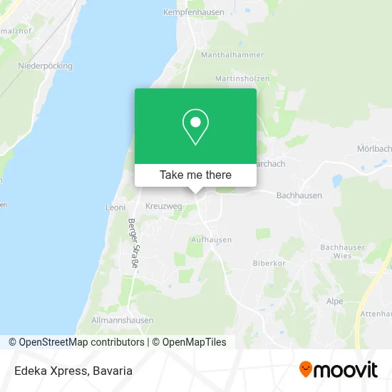 Edeka Xpress map