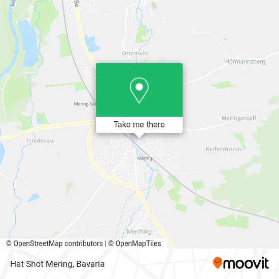 Hat Shot Mering map