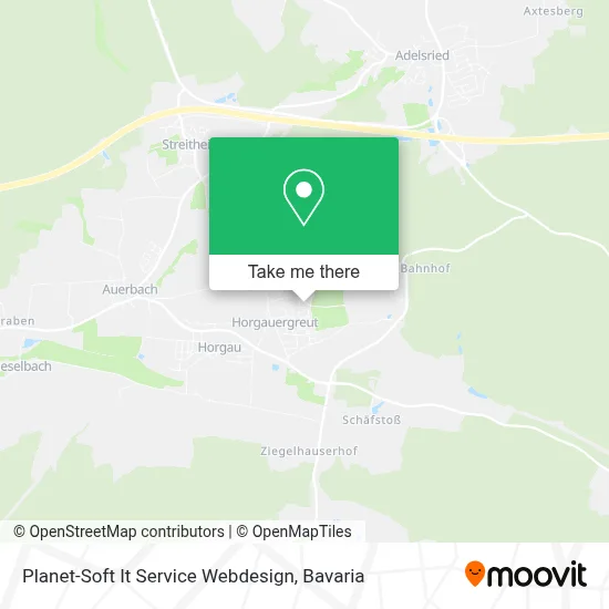 Planet-Soft It Service Webdesign map