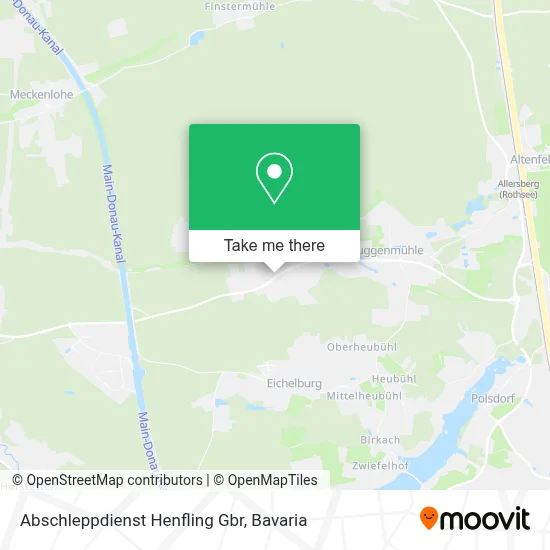 Abschleppdienst Henfling Gbr map