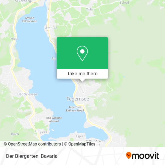 Der Biergarten map