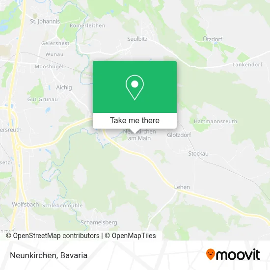 Neunkirchen map