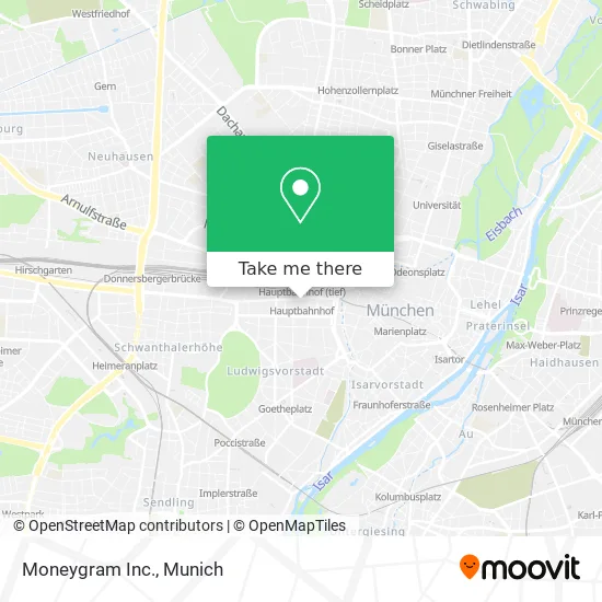 Карта Moneygram Inc.