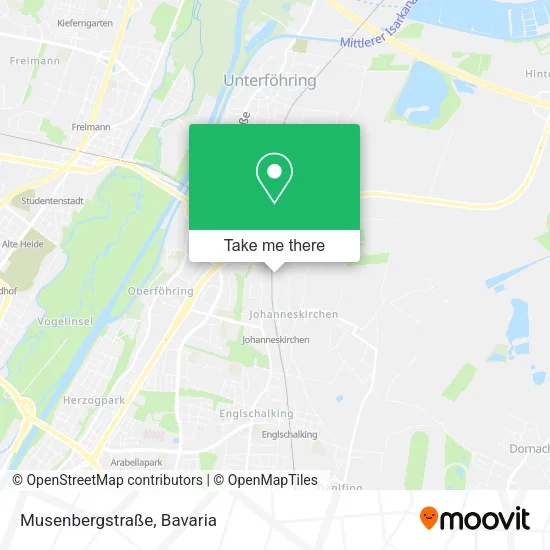 Карта Musenbergstraße