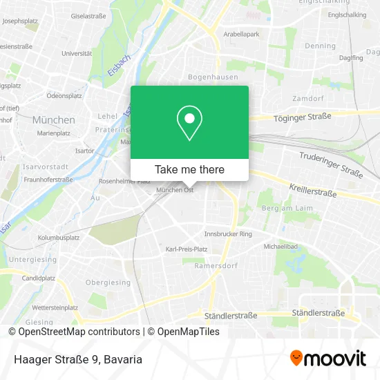 Карта Haager Straße 9