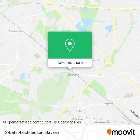 Карта S-Bahn-Lochhausen