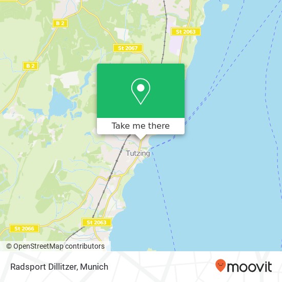 Radsport Dillitzer map