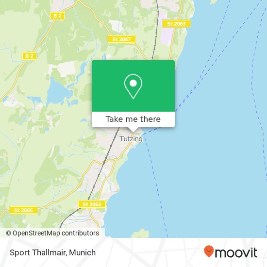 Sport Thallmair map