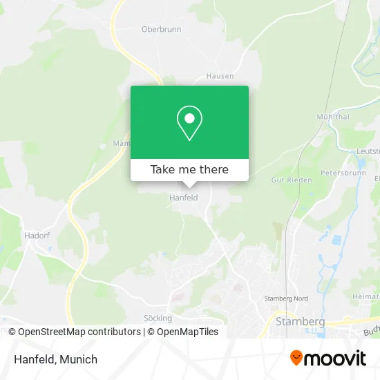 Карта Hanfeld
