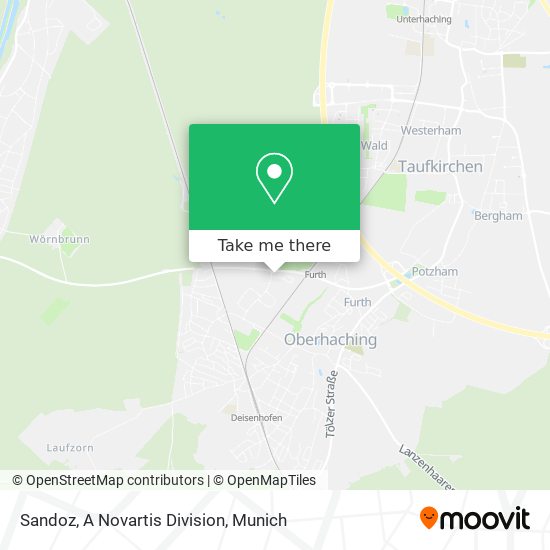 Sandoz, A Novartis Division map