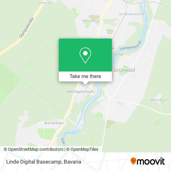Linde Digital Basecamp map