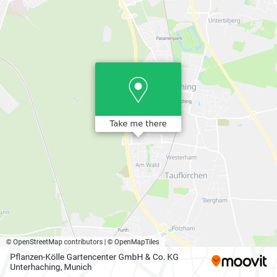 Pflanzen-Kölle Gartencenter GmbH & Co. KG Unterhaching map