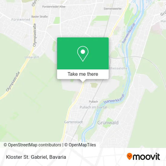 Карта Kloster St. Gabriel