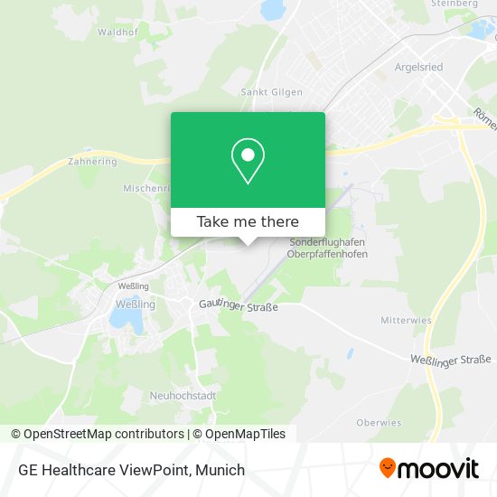 GE Healthcare ViewPoint map