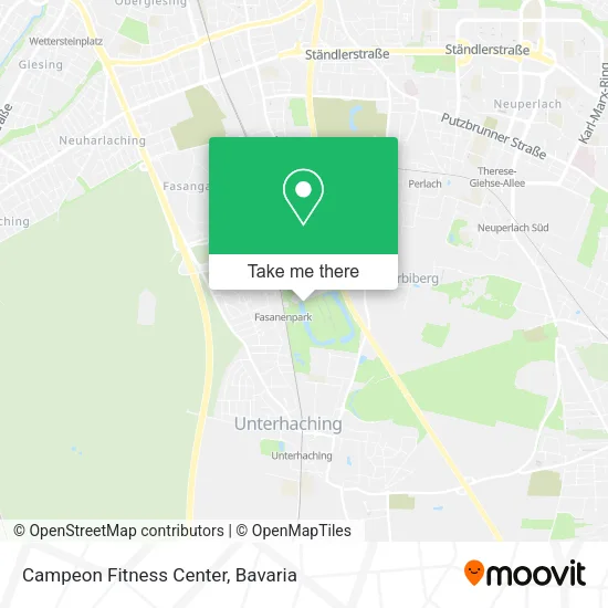Карта Campeon Fitness Center