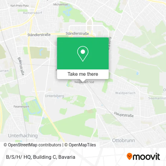 Карта B/S/H/ HQ, Building C